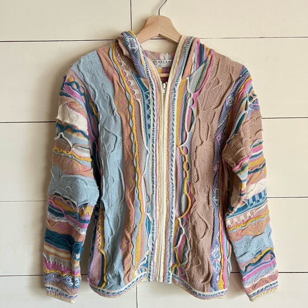 Like New Aklanda Storm Wool Zip Up Hoodie